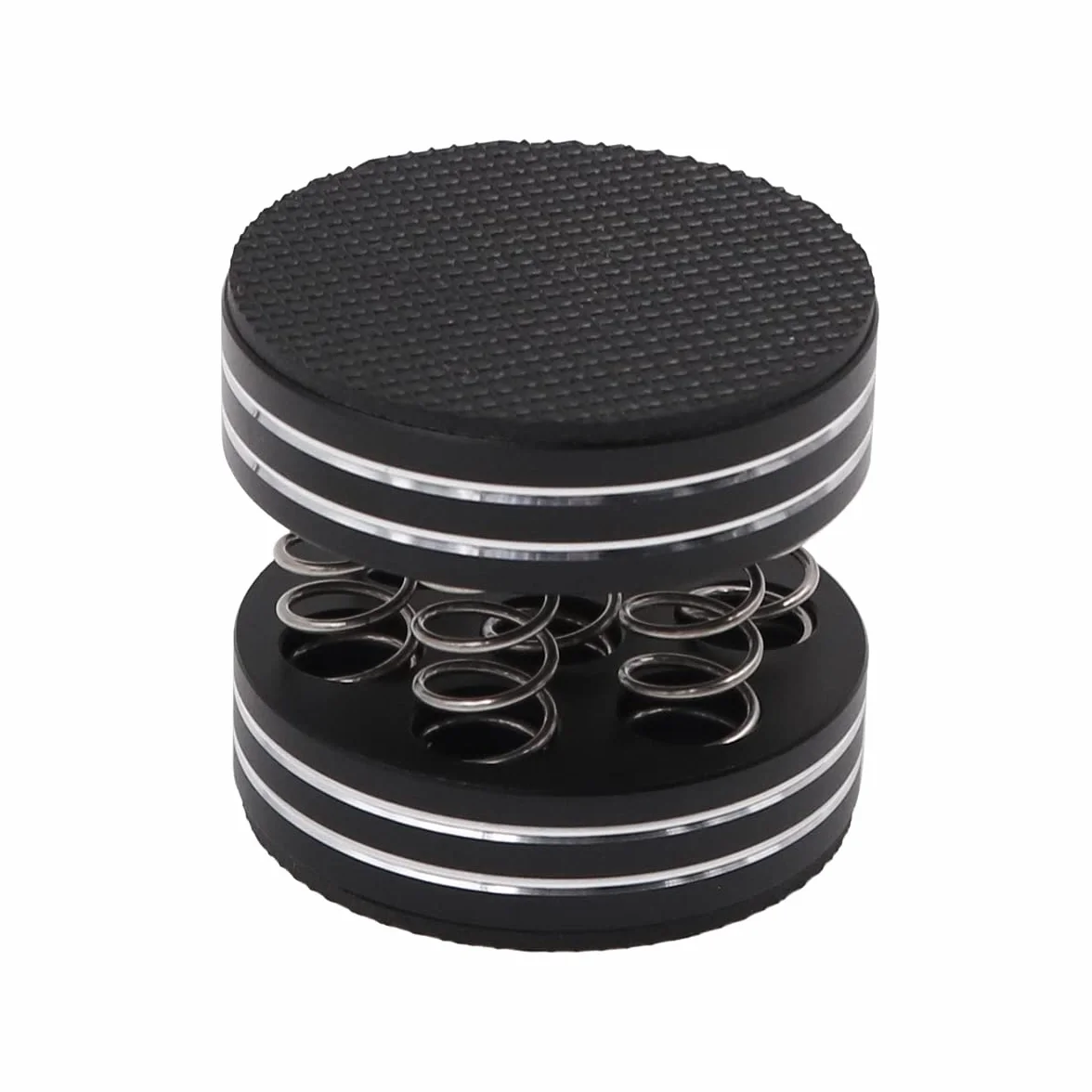 4PCS Aislamiento del Altavoz Pies Resorte Amortiguador de Audio Protectores de Piso Almohadilla de amortiguación para Amplificador de Tocadiscos DAC Subwoofer Equipo de Audio