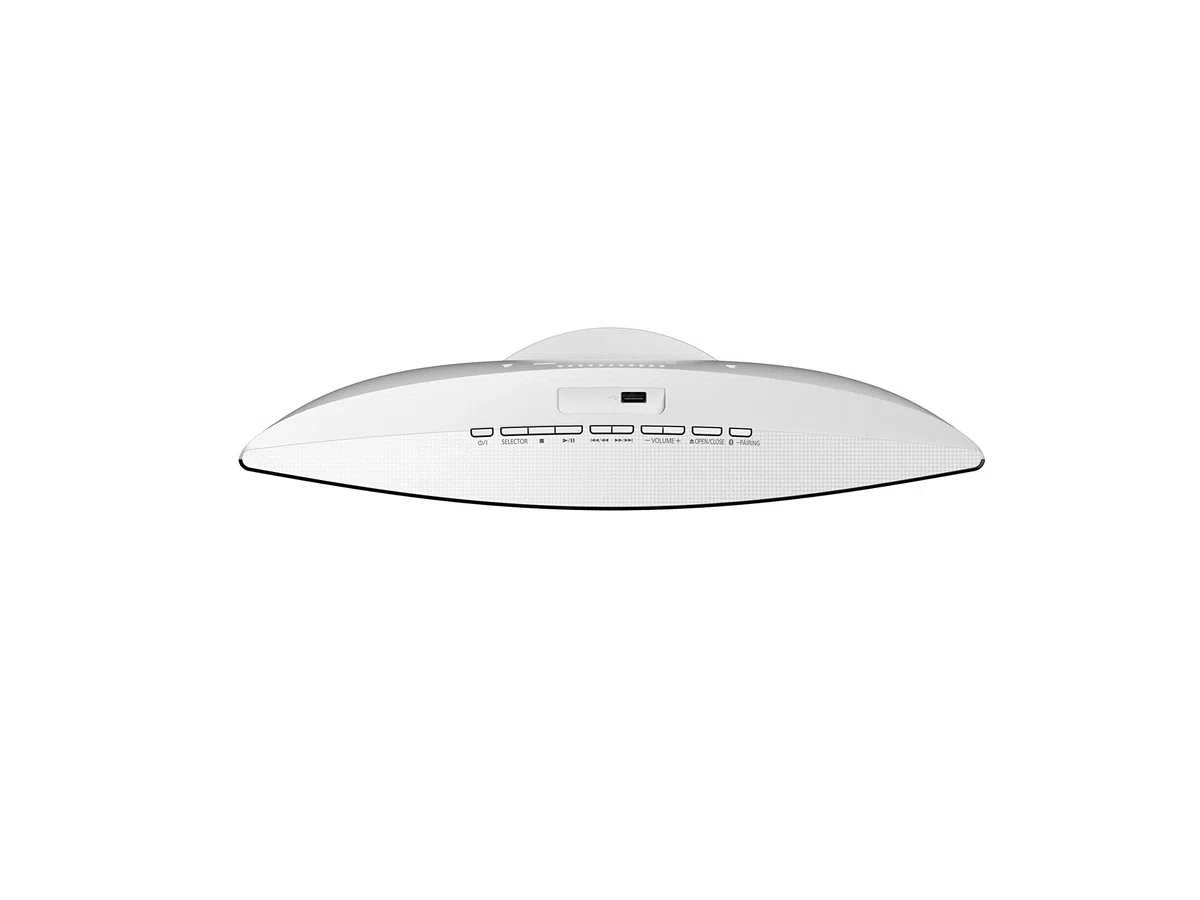 Panasonic, SC-HC212EG - Sistema de 2 Canales Micro Hi-Fi, 20 W, Radio Digital Dab+, Reproductor de CD, Bluetooth, USB Bianco