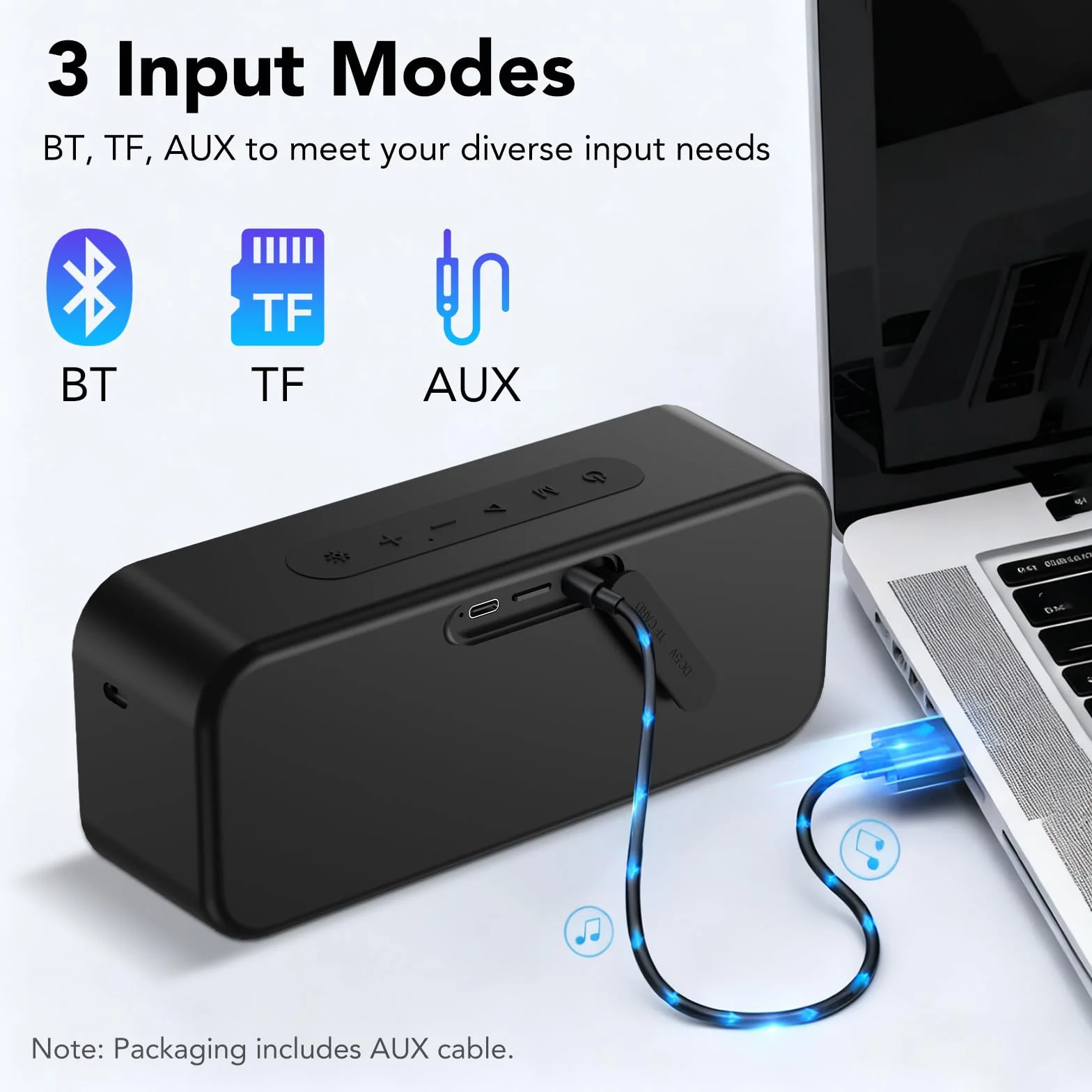 Altavoz Bluetooth 40W Portátil IPX7 TWS RGB 30H