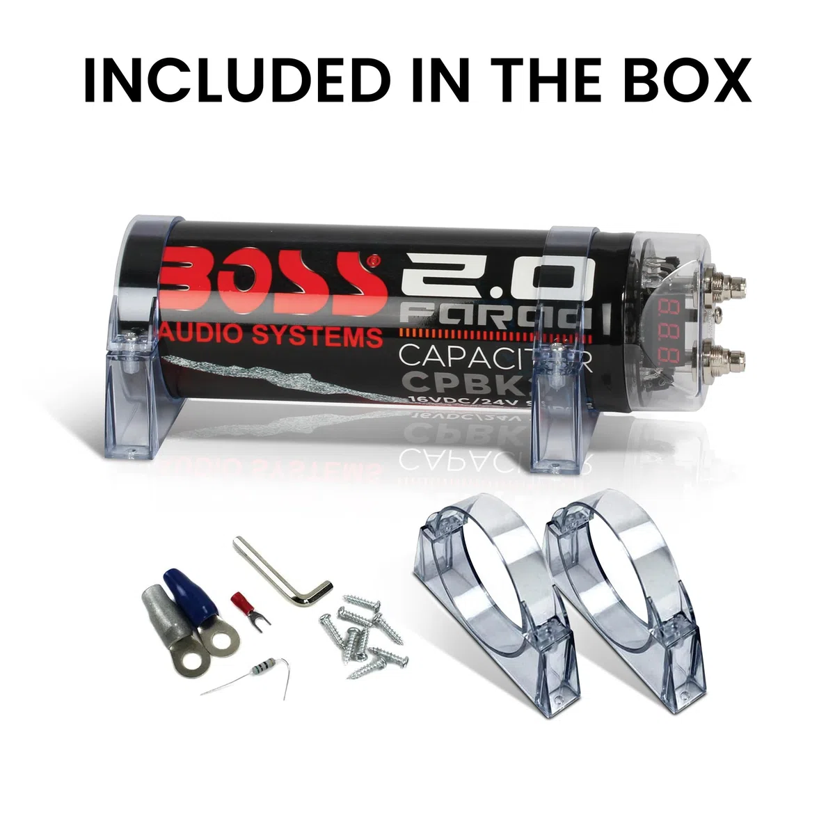 Boss Audio Condensador CPBK2 2 Farad