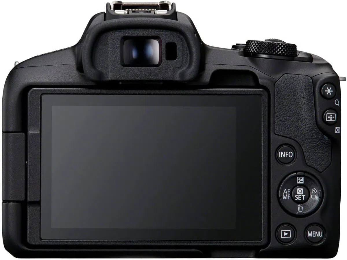 Negro + RF-S 18-45 mm F4.5-6.3 IS STM Lente Cámara sin Espejo para Creadores de Contenido en Movimiento, disparando imágenes fijas
