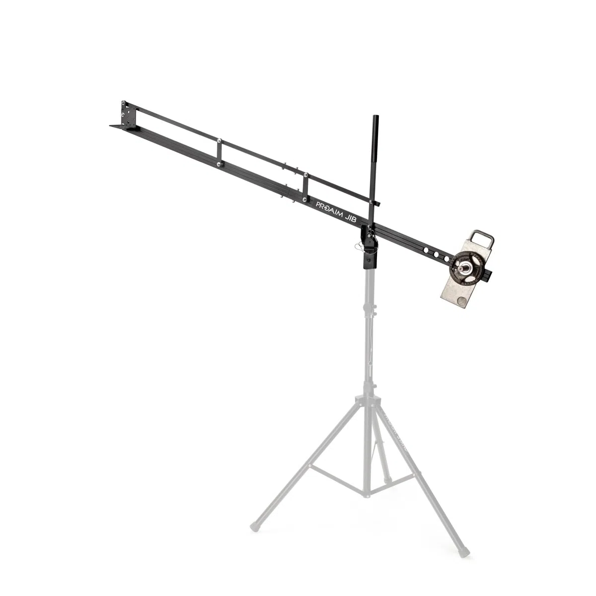 PROAIM 9ft de Aluminio Construido película cámara grua-foque con Soporte de trípode para cámaras de vídeo DSLR hasta 8kg / 17lb + Bolsa (P-9-TS)