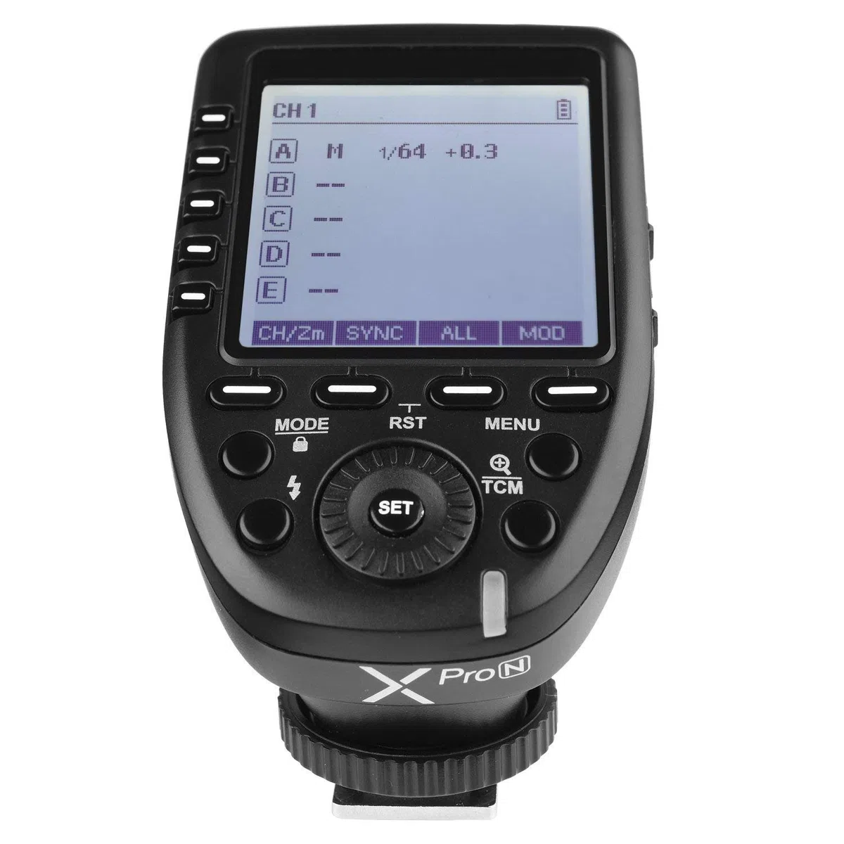 Godox XPro-N i-TTL 2.4G 1/8000s Transmisor de Disparo de Flash Inalámbrico 16 Grupos y 32 Canales para Nikon Cámaras TT350N V350N TT685N V860 V850 AD200 AD400Pro AD600 Pro AD600 V1N V1ProN