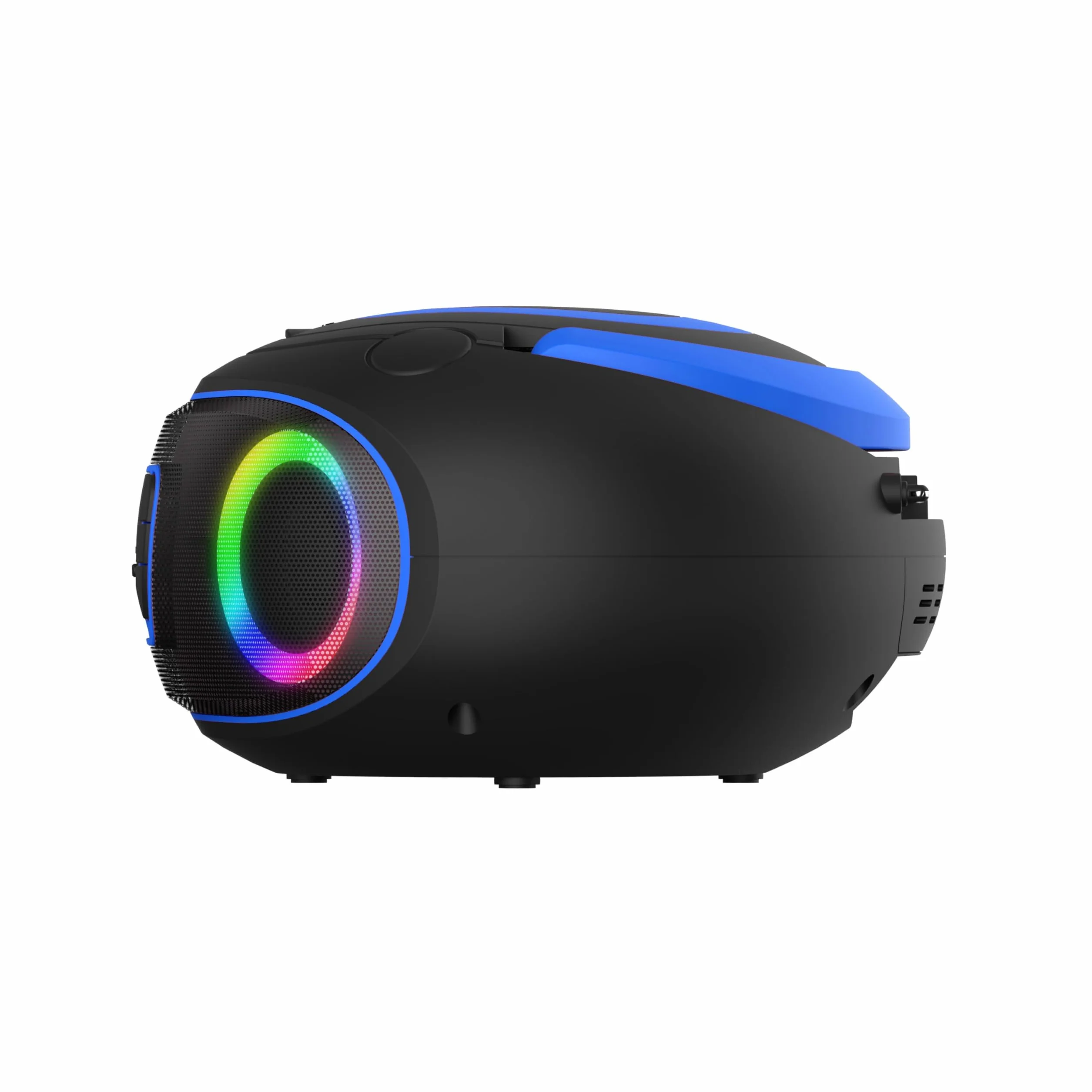 Denver TDB-212 Boombox Dab+ Bluetooth Azul, Lector CD, Radio Dab+/FM, USB MP3, AUX, Toma de Auriculares | Diseño retro, Bluetooth, USB, reproductor de CD, puerto AUX