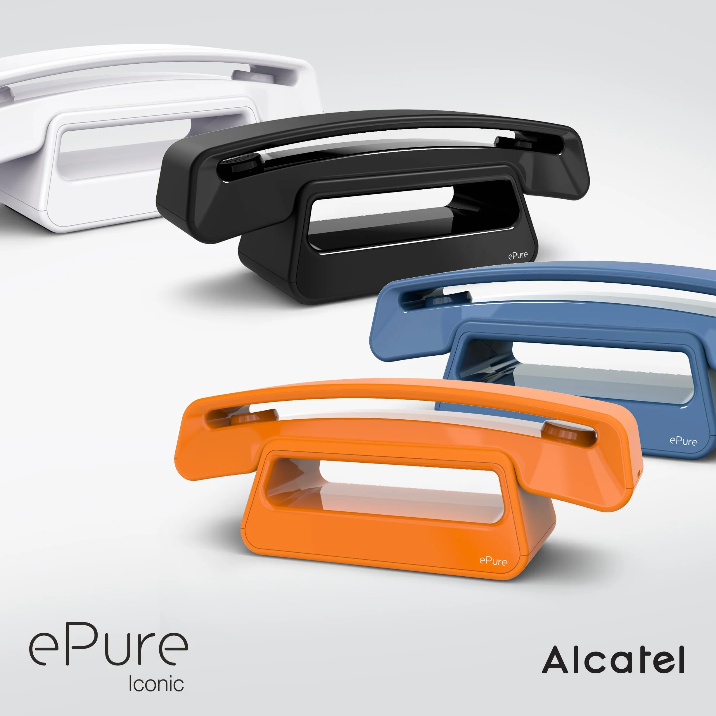 ALCATEL Epure Iconic Teléfono Inalámbrico DECT Naranja