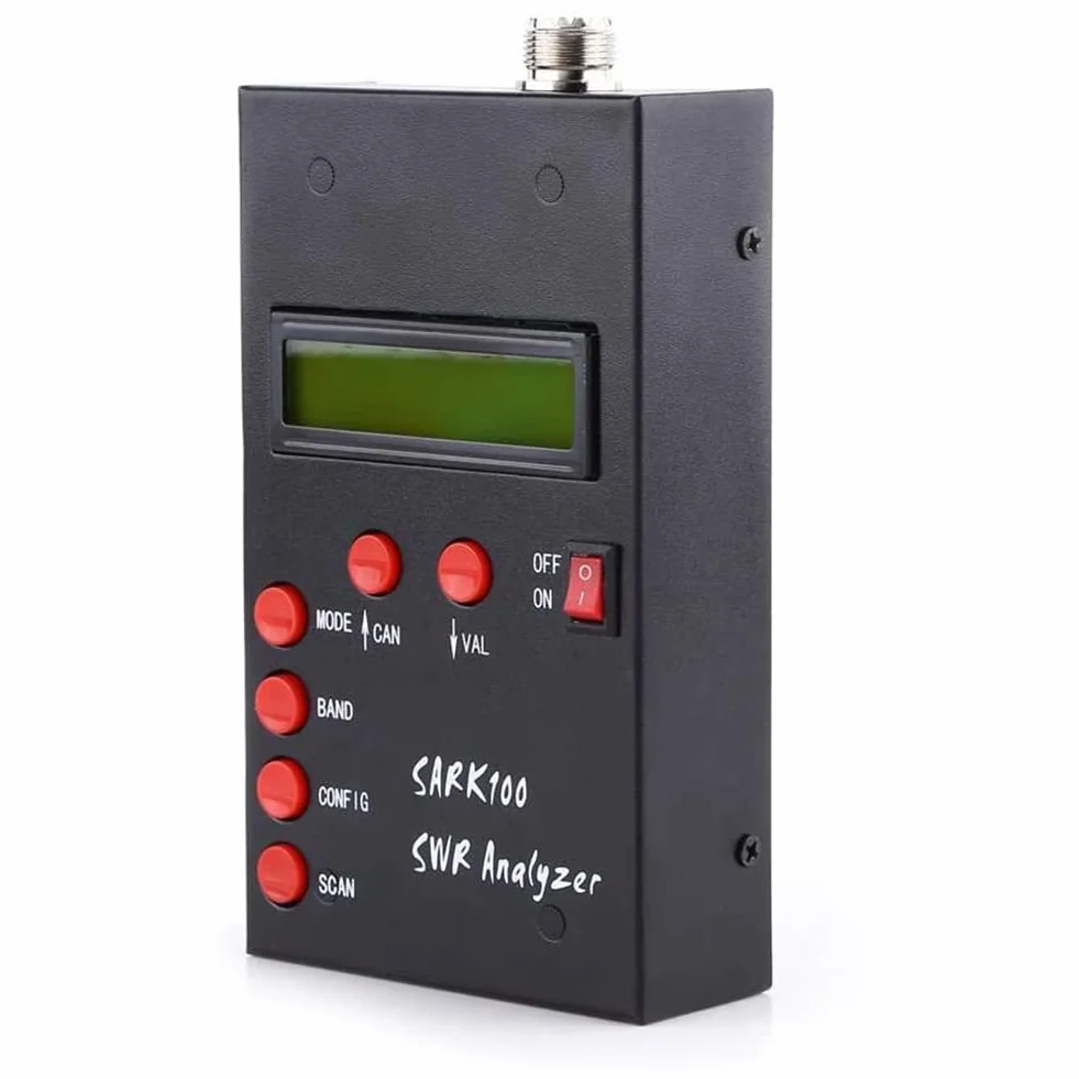 Analizador de Antena SARK100 Medidor de Antena de Corta de 1-60MHz Rango de MedicióN Utilizable de 1,0 9,99