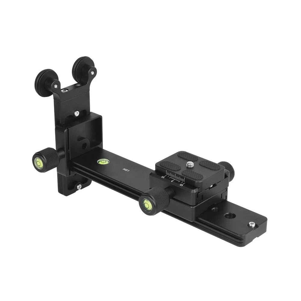 Andoer Lente de Teleobjetivo con Placa Zapata Rápida Sostenedor Largo de la Lente del Soporte Ajustable para Cámara DSLR Trípode Cabeza Compatible con Arca-Swiss