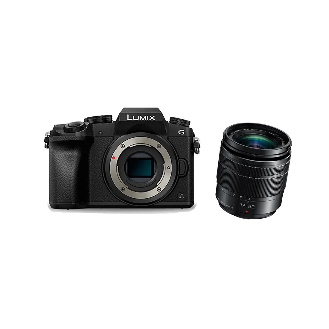 Panasonic Lumix DMC-G7M + 12-60 ASPH MILC 16 MP Live Mos 4592 x 3448 Pixeles Negro - Cámara Digital (16 MP, 4592 x 3448 píxeles, Live Mos, 4K Ultra HD, Pantalla táctil, Negro)