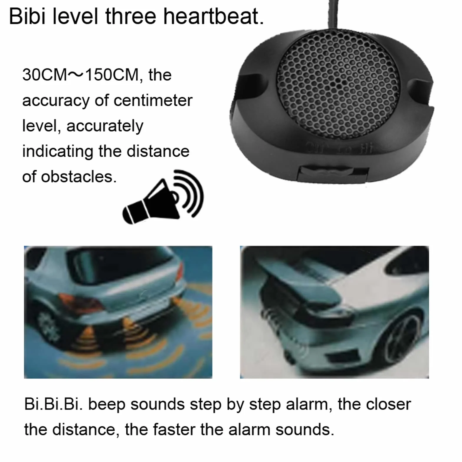 Sensor de marcha atrás para coche, sensor de aparcamiento para coche, kit de radar de marcha atrás, sensor de aparcamiento de reserva de marcha atrás automática, sistema de radar, indicador de sonido