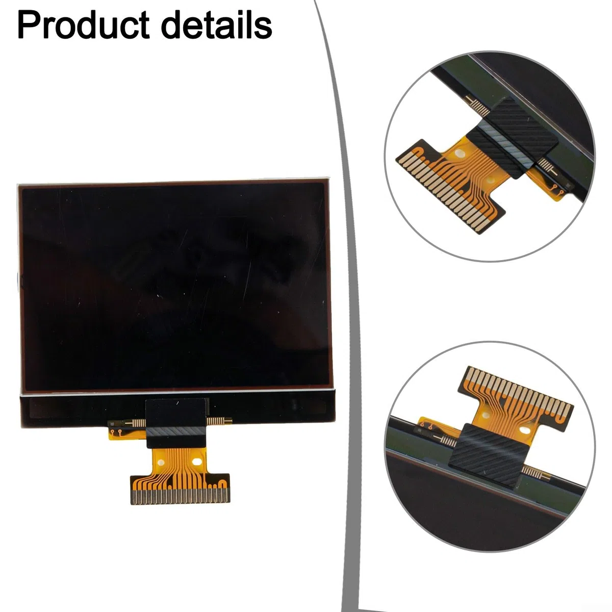 Pantalla LCD para salpicadero, unidad de repuesto OEM 1TD920862 1K0920861M, para Golf V para PASSAT para JETTA Mk5 para SKODA