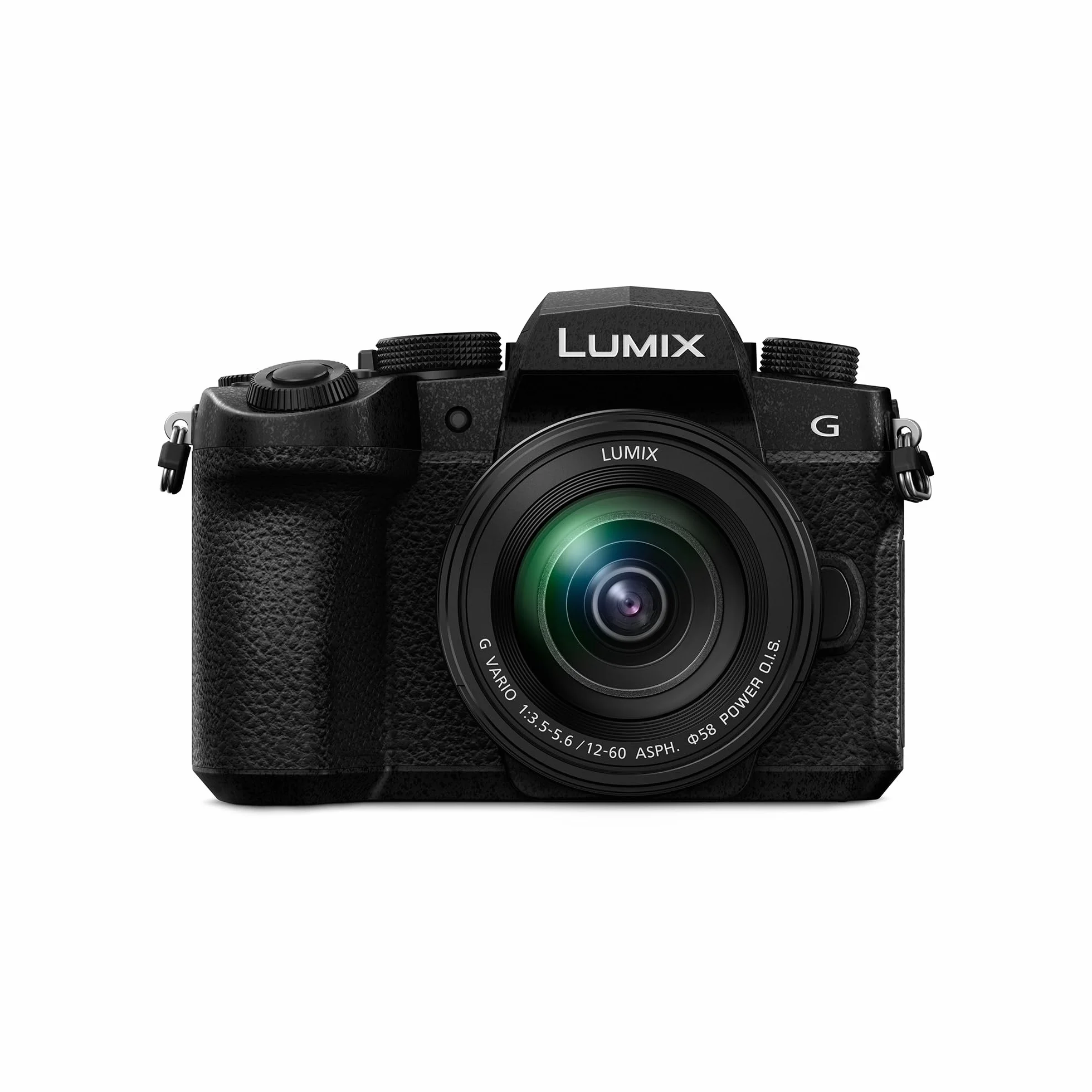 Panasonic DC-G97ME LUMIX Micro Cuatro Tercios Cámara sin Espejo con Lente H-FS12060 LUMIX G Vario de 12-60 mm, 20,3 MP, 4K 30p, LCD de Ángulo Libre, Wi-Fi, Bluetooth, Color Negro
