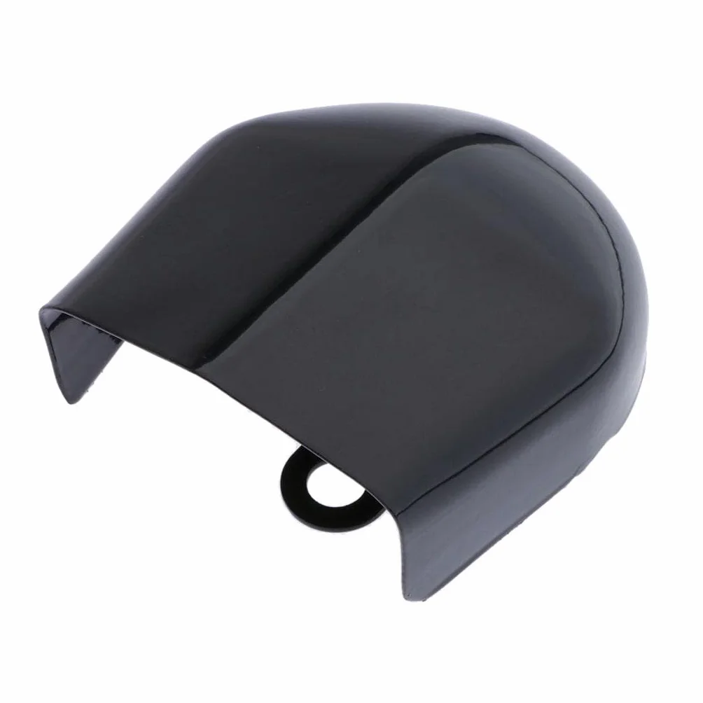 Cubierta de Bocina para Motocicleta Rejilla Decorativa de Metal, Negro Brillante