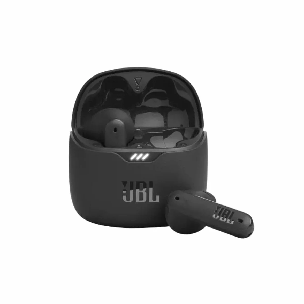 JBL Tune Flex TWS, Auriculares In Ear inalámbricos con cancelación activa del ruido, graves potentes, resistencia al agua IPX4, 8 a 24h de batería, estuche de carga, negro
