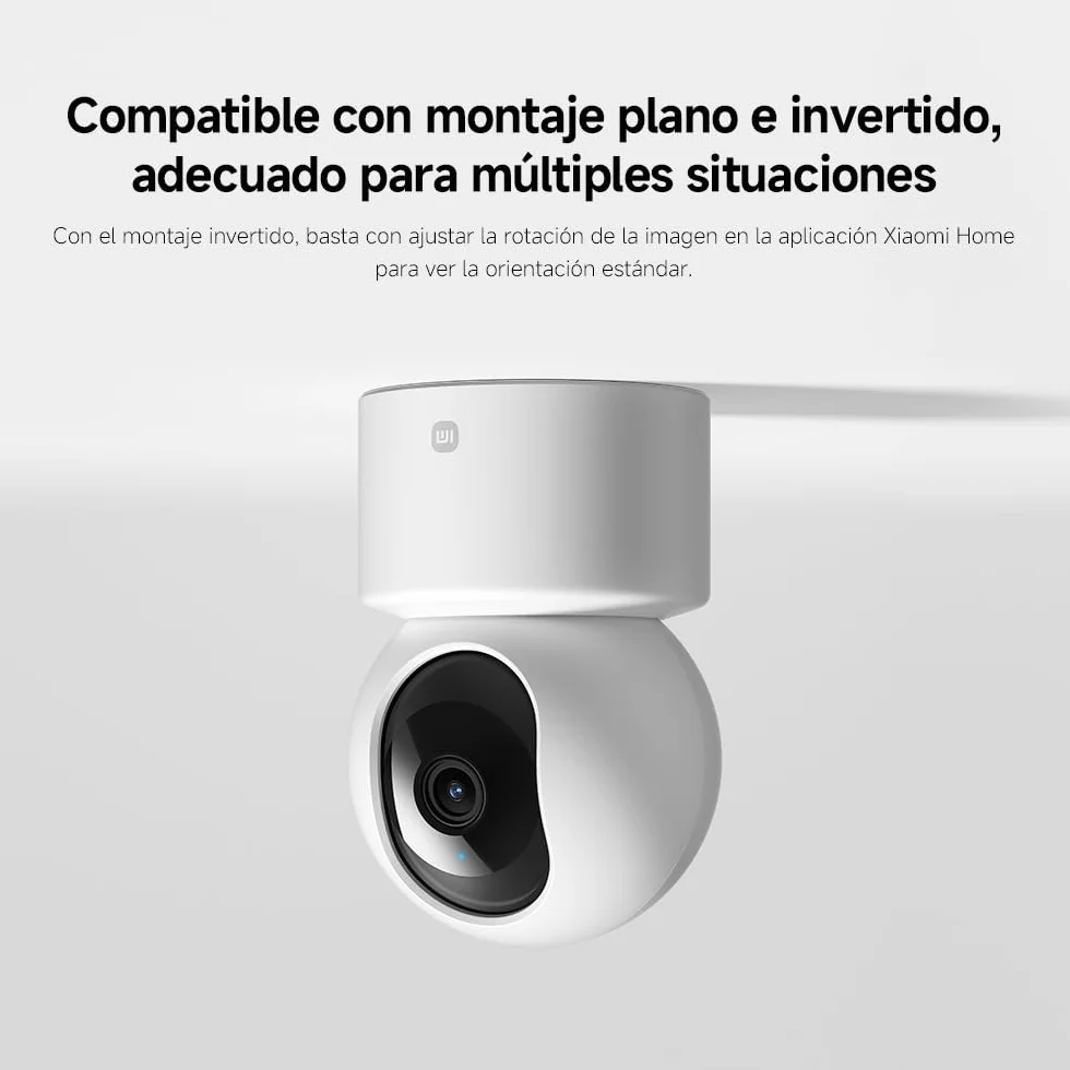 Xiaomi C301 Cámara Vigilancia WiFi Interior 2K 3MP 360° Panorama Detección Personas Audio Bidireccional