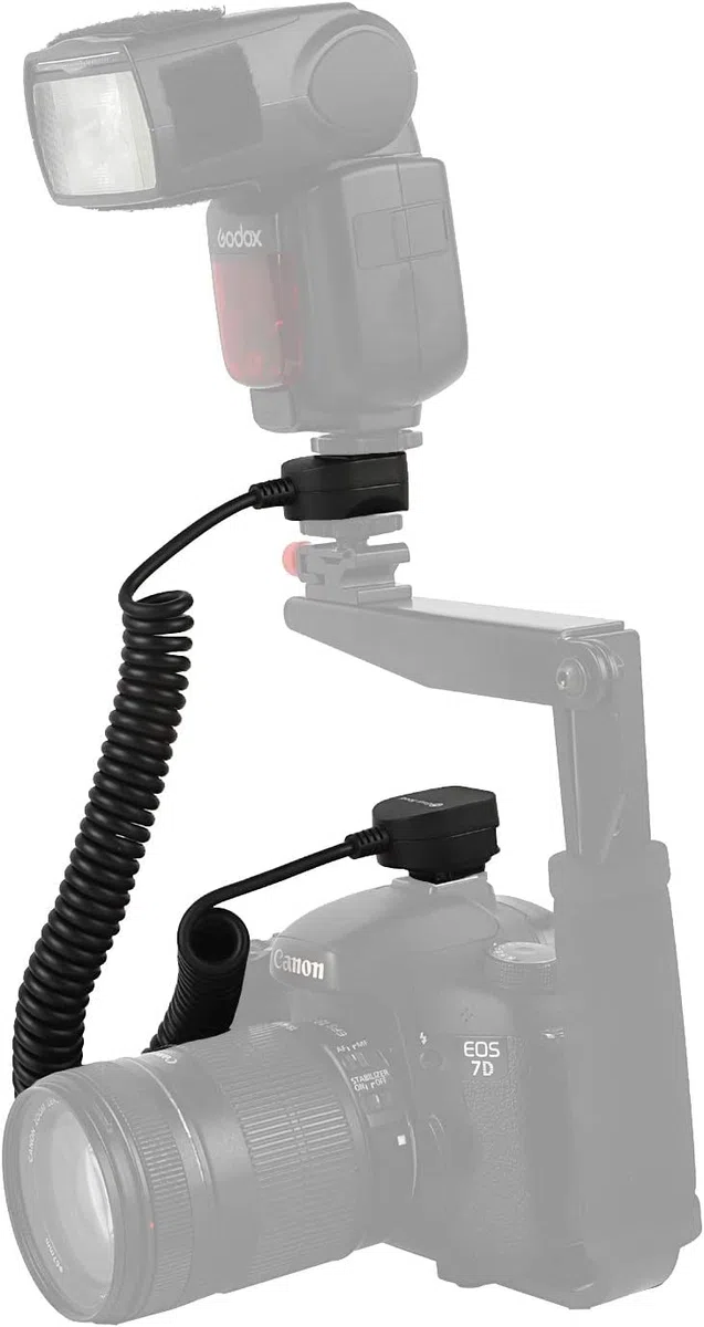Easy Hood TTL - Cable de flash Speedlite para cámara Sony ZV-1 A9 A7R IV A7 A7R A7R A7S A7 II A7 III A7R II A7R II A7R III A7SII A6500 A6400 A6300 con Multi Interfaz MI Shoe