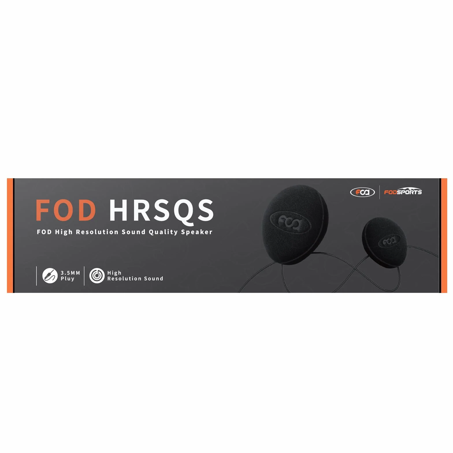 Fodsports FOD Set de Audio Motorcycle de 40 mm, Accesorios de Audio HD diseñados específicamente para M1-S Pro