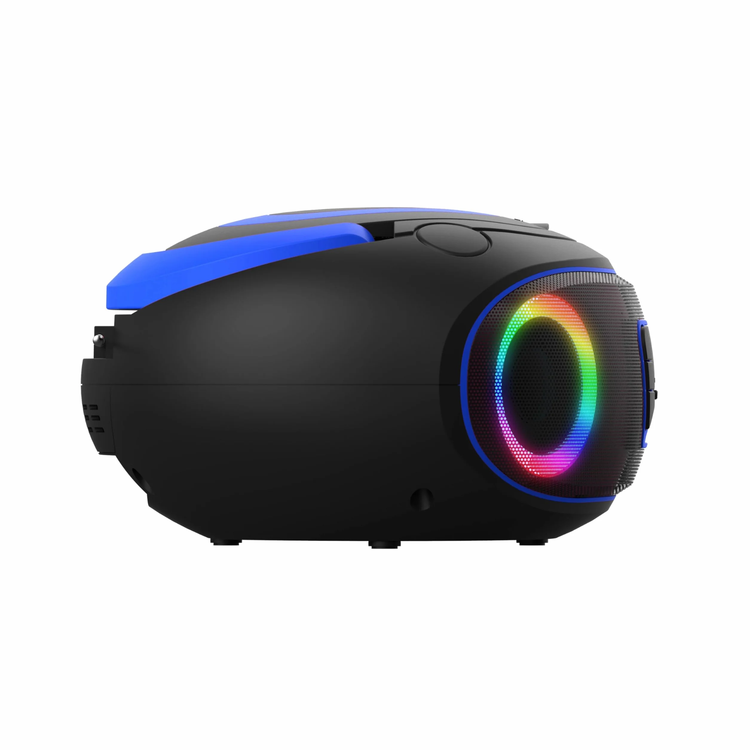 Denver TDB-212 Boombox Dab+ Bluetooth Azul, Lector CD, Radio Dab+/FM, USB MP3, AUX, Toma de Auriculares | Diseño retro, Bluetooth, USB, reproductor de CD, puerto AUX