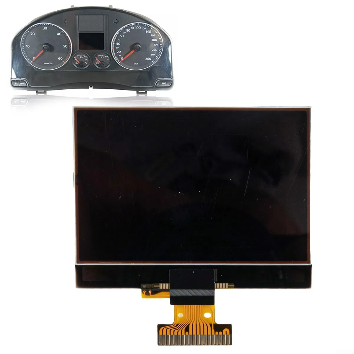 Pantalla LCD para salpicadero, unidad de repuesto OEM 1TD920862 1K0920861M, para Golf V para PASSAT para JETTA Mk5 para SKODA
