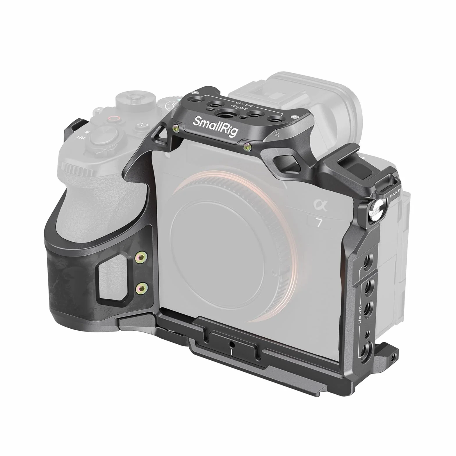SMALLRIG Jaula Rhinoceros para Sony Alpha 7 V/7R V/7 IV/7S III/7R IV, Nuevo Diseño Elegante y Aerodinámico - 6029